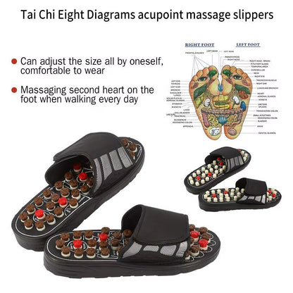Revitalize Your Feet with Foot Massage Slippers - Acupuncture Therapy Massager for Ultimate Reflexology and Relaxation