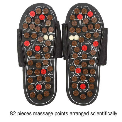 Revitalize Your Feet with Foot Massage Slippers - Acupuncture Therapy Massager for Ultimate Reflexology and Relaxation
