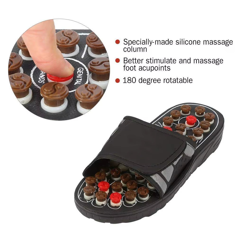Revitalize Your Feet with Foot Massage Slippers - Acupuncture Therapy Massager for Ultimate Reflexology and Relaxation