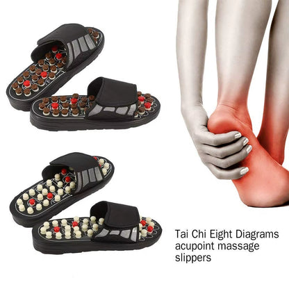 Revitalize Your Feet with Foot Massage Slippers - Acupuncture Therapy Massager for Ultimate Reflexology and Relaxation