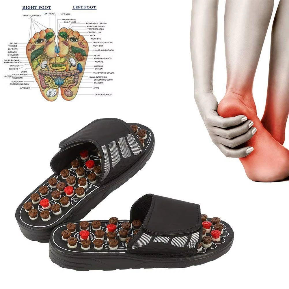 Revitalize Your Feet with Foot Massage Slippers - Acupuncture Therapy Massager for Ultimate Reflexology and Relaxation